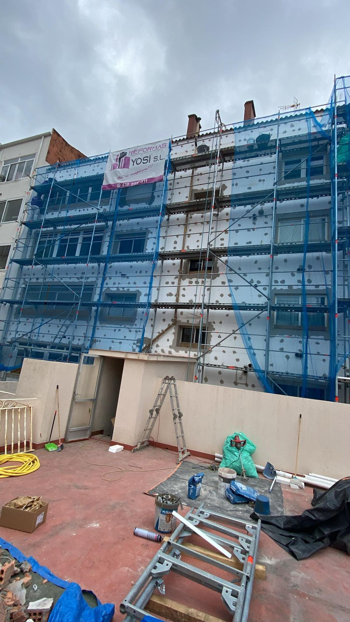 Proyecto 9 - Revocado fachada Reformas Yosi
